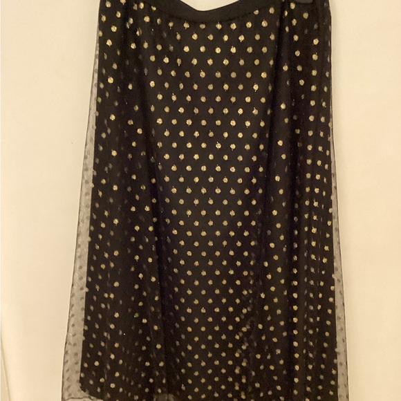 Gold polka dots skirt - Picture 4 of 4